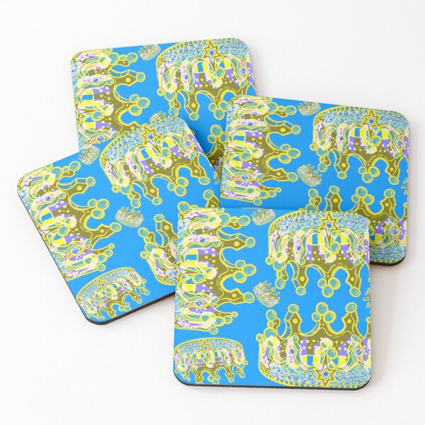 Item preview, QUEENS CROWN LIGHT BLUE  designed and sold by GIVENGRACE.ART.