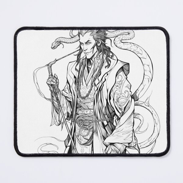 Item preview, Nordic Mythology black and white vikings high quality designed and sold by Tomioka-Art.