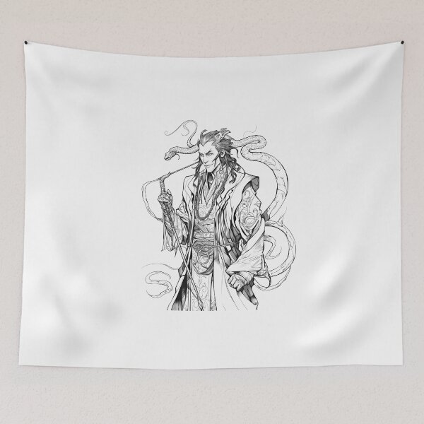 Item preview, Nordic Mythology black and white vikings high quality designed and sold by Tomioka-Art.