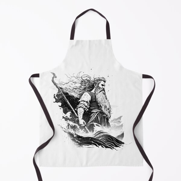 Item preview, Nordic Mythology black and white vikings high quality designed and sold by Tomioka-Art.