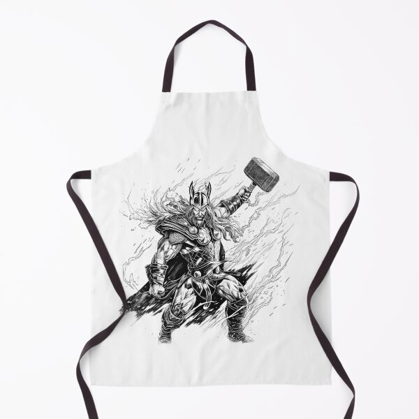 Item preview, Nordic Mythology black and white vikings high quality designed and sold by Tomioka-Art.