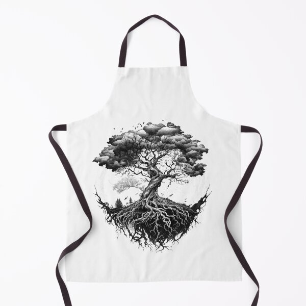 Item preview, Nordic Mythology black and white vikings high quality designed and sold by Tomioka-Art.