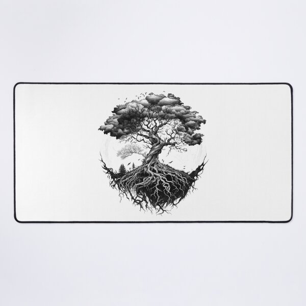 Item preview, Nordic Mythology black and white vikings high quality designed and sold by Tomioka-Art.