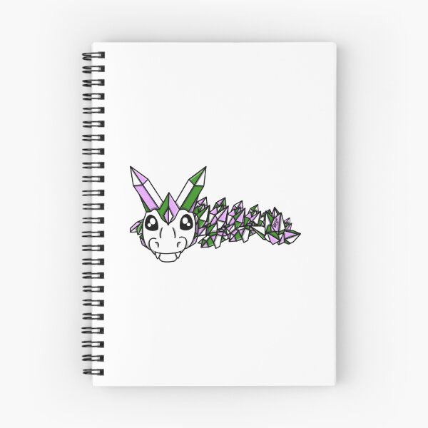 Item preview, Genderqueer Pride Crystal Fidget Dragon  designed and sold by SentABear.