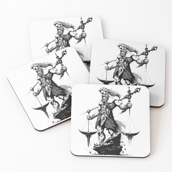 Item preview, Nordic Mythology black and white vikings high quality designed and sold by Tomioka-Art.