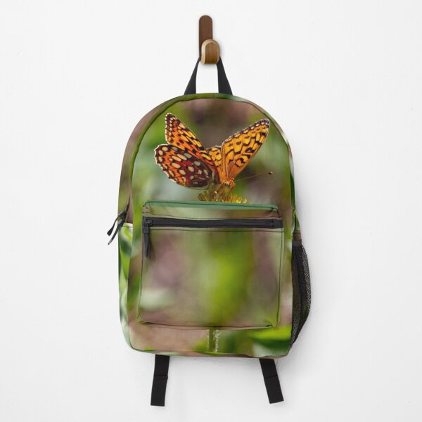 Item preview, Butterfly pollinating a yellow flower designed and sold by Shizenkai.