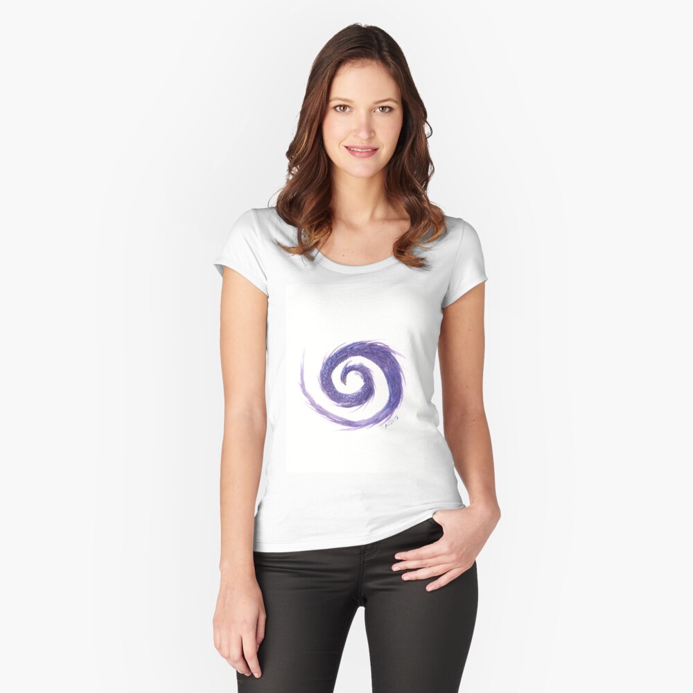 Item preview, Fitted Scoop T-Shirt designed and sold by amysnotdeadyet.