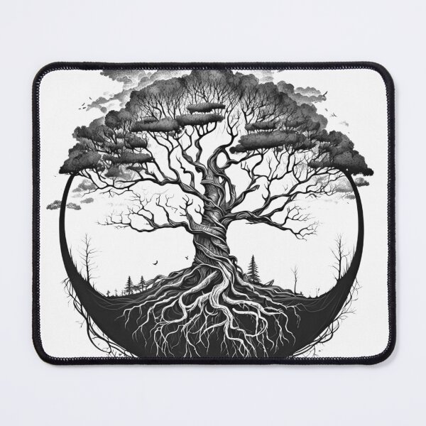 Item preview, Nordic Mythology black and white vikings high quality designed and sold by Tomioka-Art.