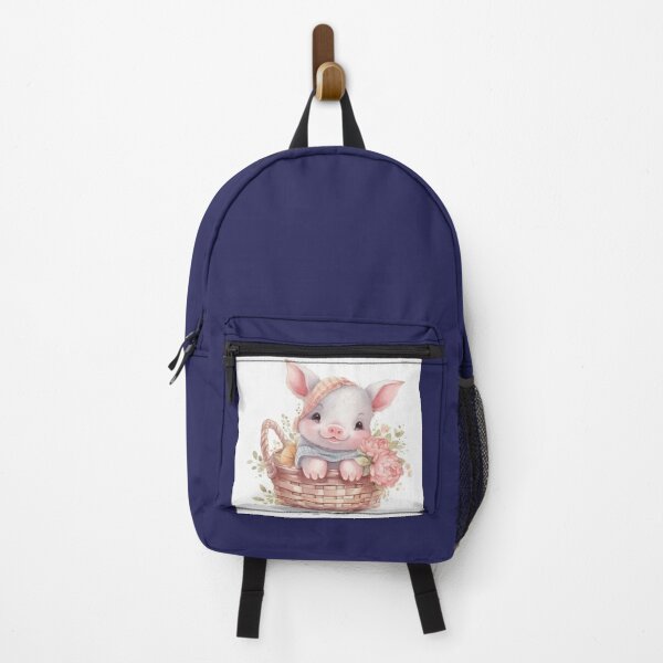 Artikelvorschau, Ferkelpicknick: Kuschelkörbchen mit Charme entworfen und verkauft von NorthFoxGraphic.
