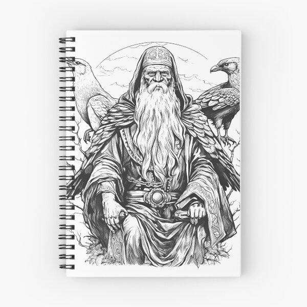 Item preview, Nordic Mythology black and white vikings high quality designed and sold by Tomioka-Art.