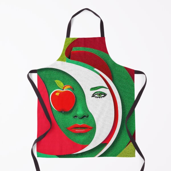 Item preview, Crescent and an Apple designed and sold by The Bubble 1307.