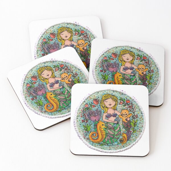 Item preview, Little Mermaid with friends under the sea designed and sold by OCNau.