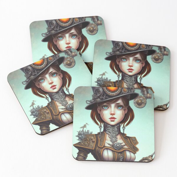 Item preview, Steampunk Girl designed and sold by Blueblock.