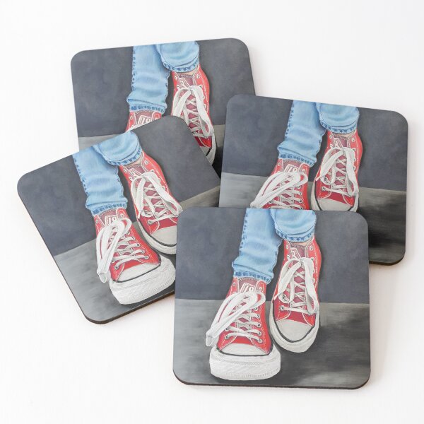 Item preview, Red Sneakers designed and sold by Vicky Cullen.