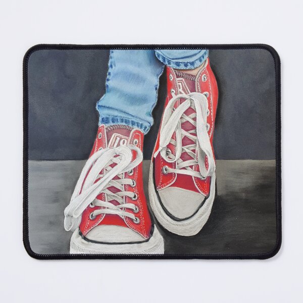 Item preview, Red Sneakers designed and sold by Vicky Cullen.