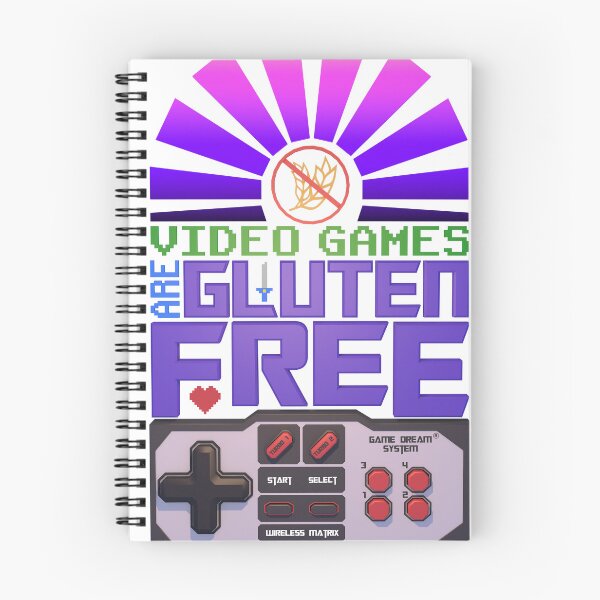 Item preview, Video Games are Gluten Free designed and sold by PolygonWorkshop.