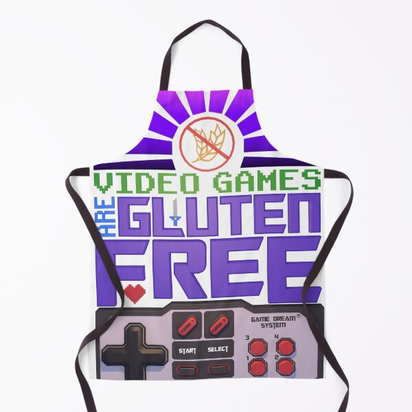 Item preview, Video Games are Gluten Free designed and sold by PolygonWorkshop.