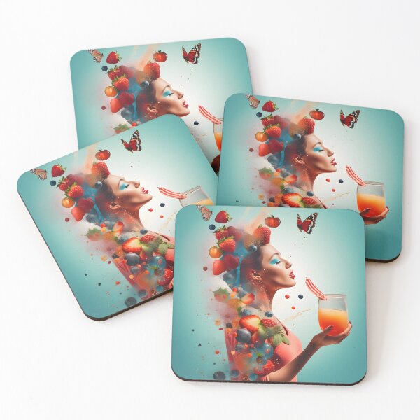 Item preview, Fruits and Butterflies designed and sold by Gallery-Wending.