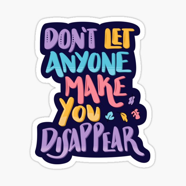 Item preview, HEARTSTOPPER Quote - Mr Ajayi - Don't let anyone make you disapear designed and sold by BexGrimwood.