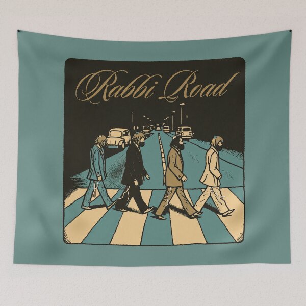 Item preview, Rabbi Road Parody Poster designed and sold by MorahFish.