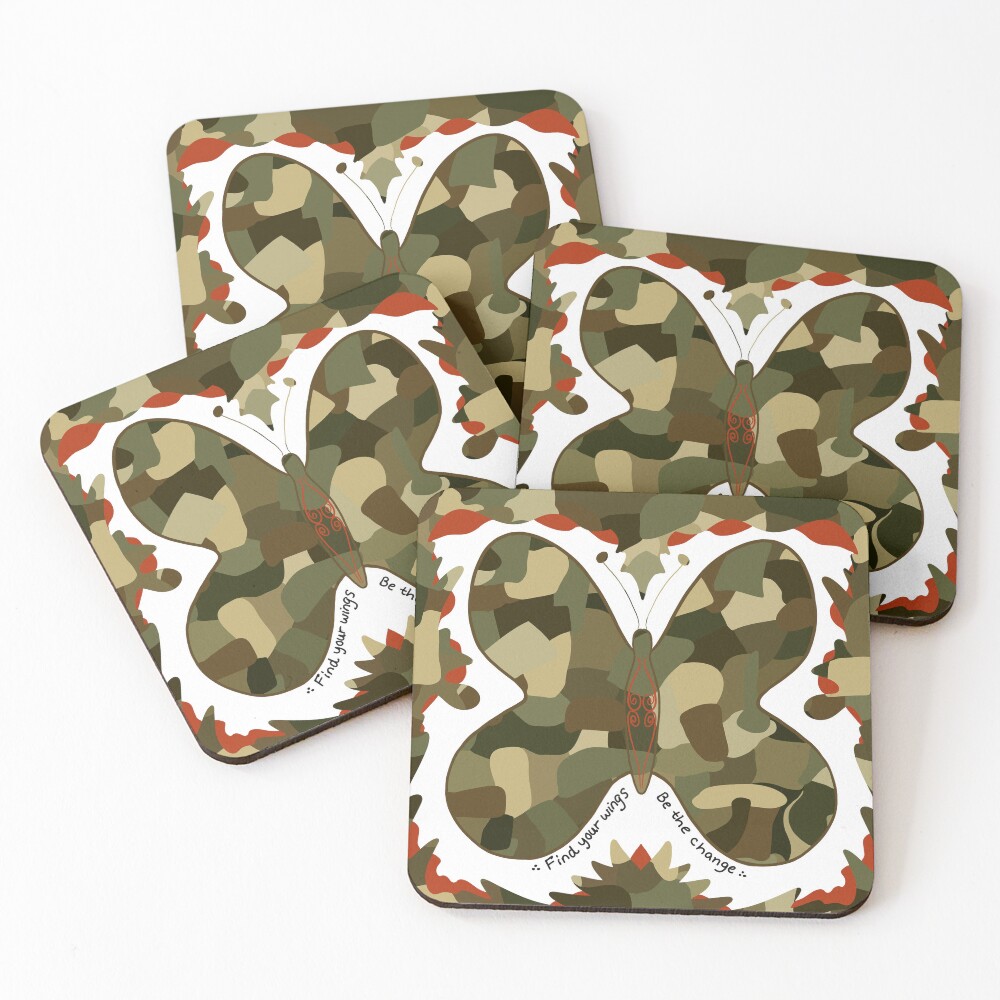 Item preview, Coasters (Set of 4) designed and sold by Aab-Rangi.