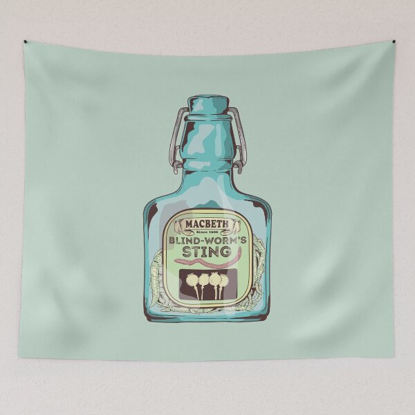 Item preview, Blind worm's sting Macbeth designed and sold by piedaydesigns.