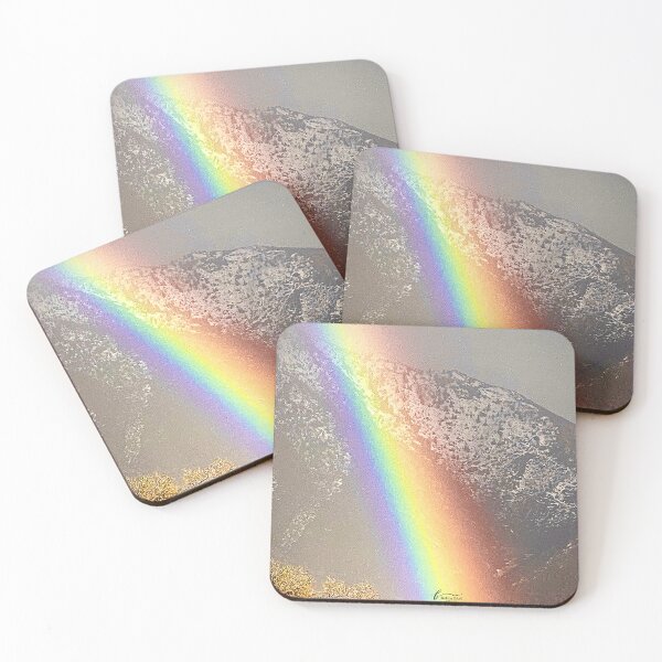 Item preview, Rainbow across Mt Olympus designed and sold by BobbyDArt.