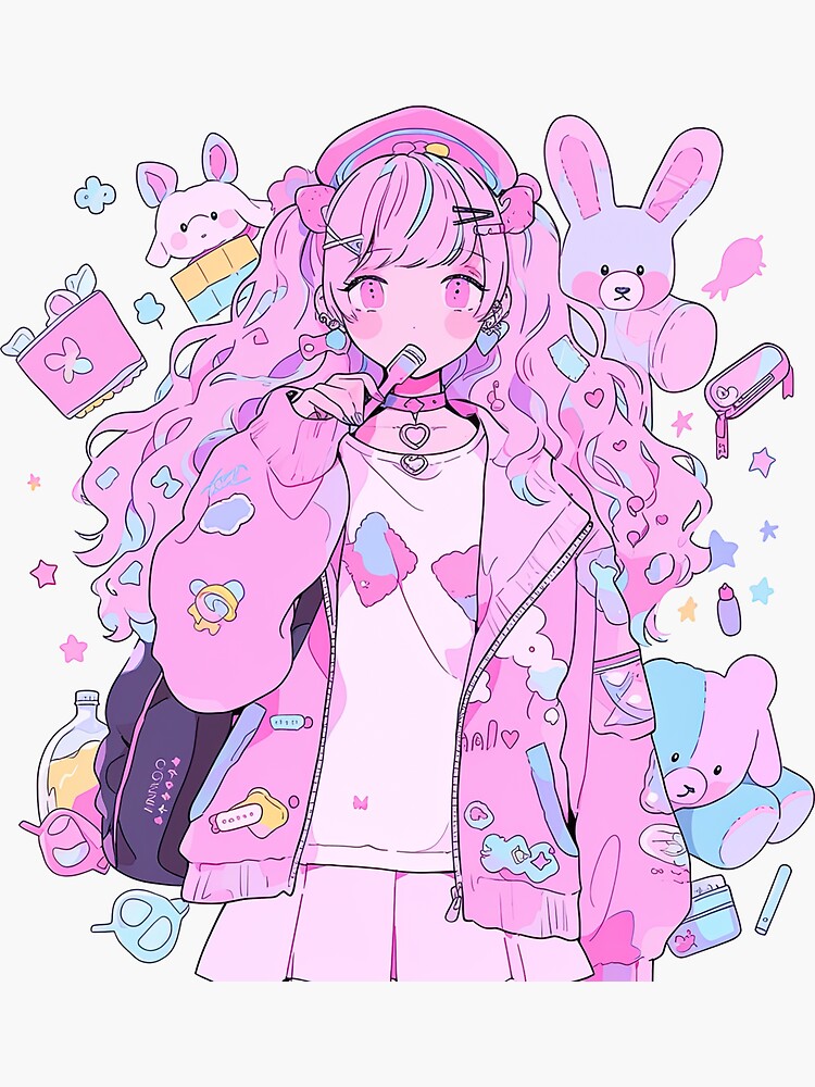 🌸 anime aesthetic pink snacks! 🌸 : r/AnimeART