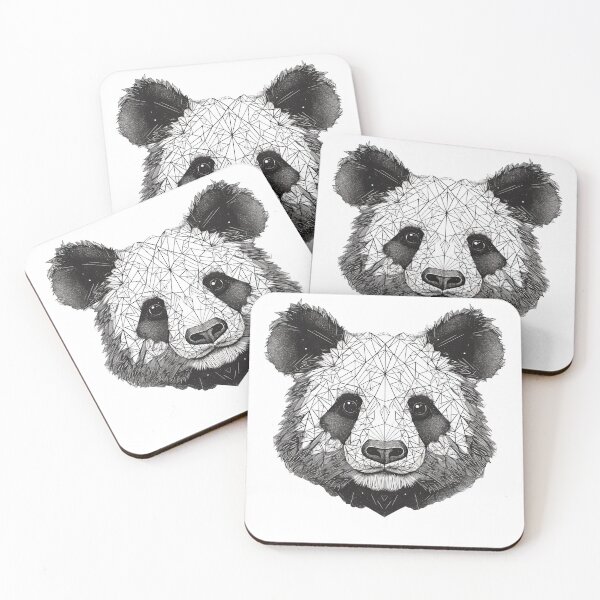 Item preview, Geometric Panda: Modern Polygonal Art Style Design designed and sold by Retroshore.