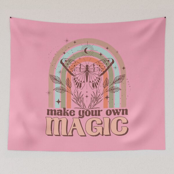 Item preview, Make Your Own Magic Boho Rainbow, Pink designed and sold by sweetbelle.