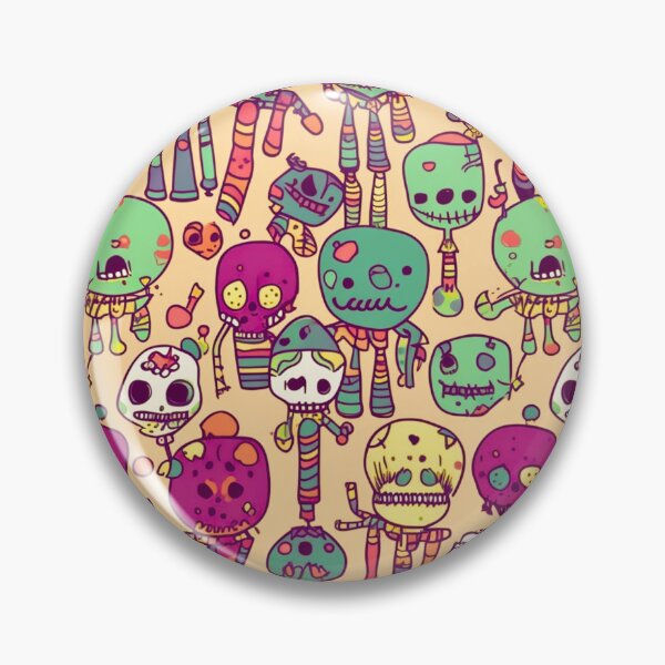 Item preview, Cute Art Cartoon Skeletons Pattern #26 designed and sold by Pexelpanoramas.