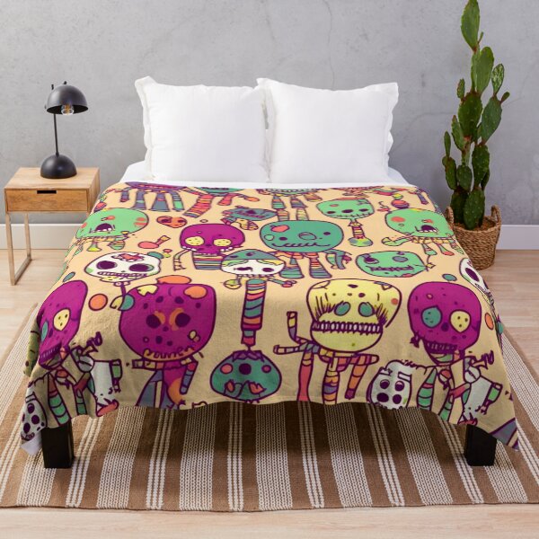 Item preview, Cute Art Cartoon Skeletons Pattern #26 designed and sold by Pexelpanoramas.