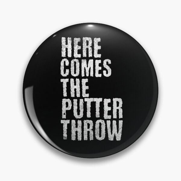 Item preview, Here Comes The Putter Throw designed and sold by PlayfulPrint.