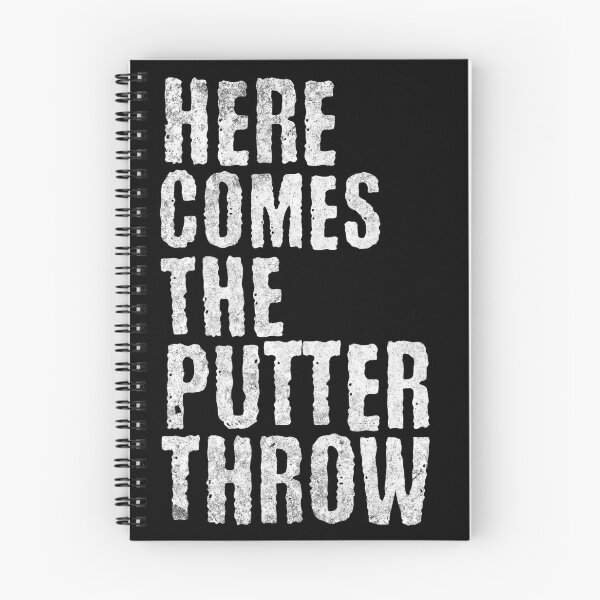 Item preview, Here Comes The Putter Throw designed and sold by PlayfulPrint.