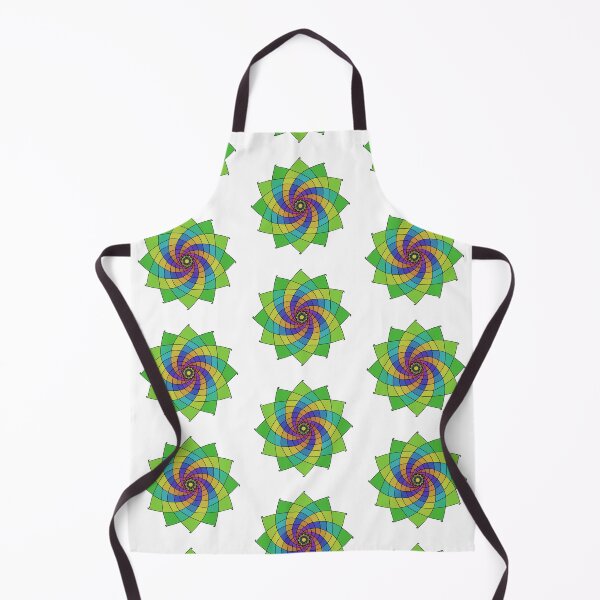 Item preview, Green mandala spiral  designed and sold by hallas2b.