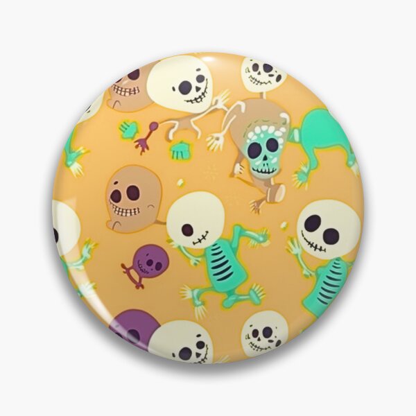 Item preview, Funny Cartoon Cute Skeletons Pattern Art Design #28 designed and sold by Pexelpanoramas.