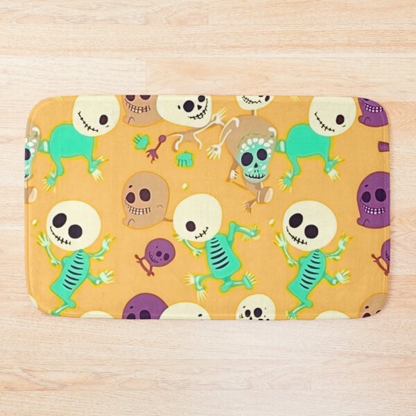 Item preview, Funny Cartoon Cute Skeletons Pattern Art Design #28 designed and sold by Pexelpanoramas.