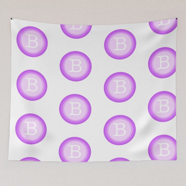 Item preview, Purple letter B designed and sold by madebymaddy.
