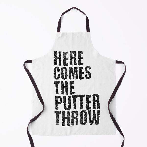 Item preview, Here Comes The Putter Throw - Funny Golf Quote designed and sold by PlayfulPrint.