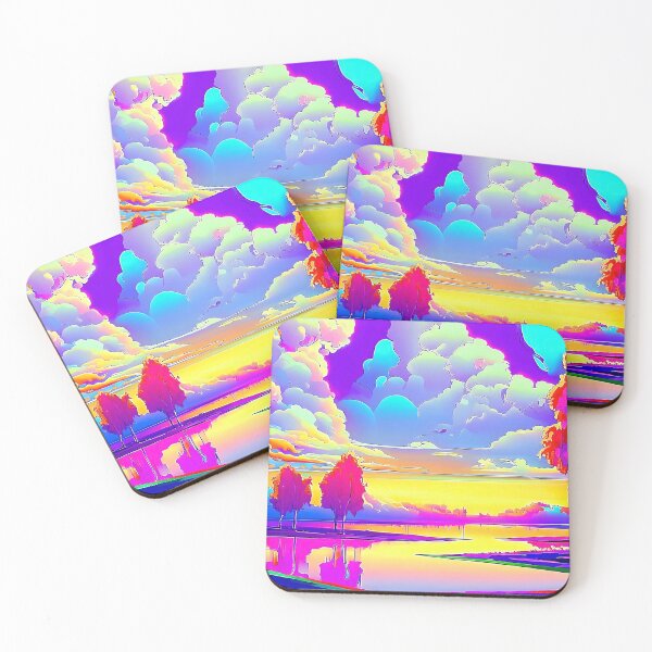 Item preview, Willow Lake Pop Art Landscape designed and sold by LaRoach Digital Arts.