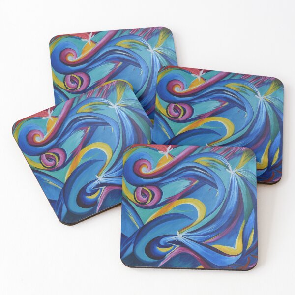 Item preview, Colorful Abstract Reiki 3 designed and sold by christineiris.