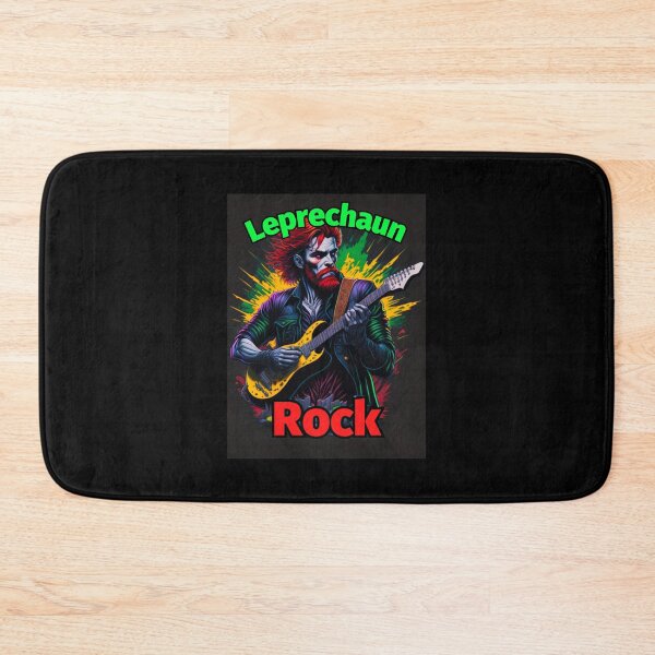 Item preview, Leprechaun Rock Guitar Red Hair designed and sold by IrishPOD.