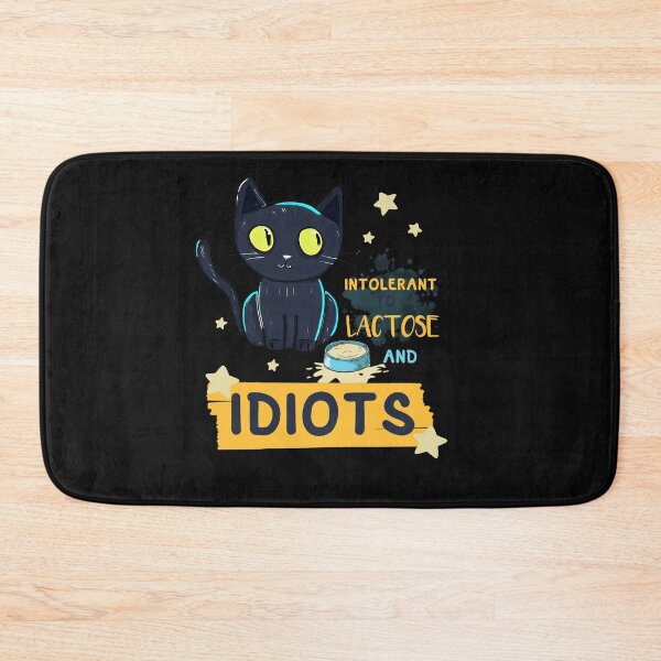 Item preview, Intolerant to Lactose and Idiots designed and sold by DIGIL DOWN.