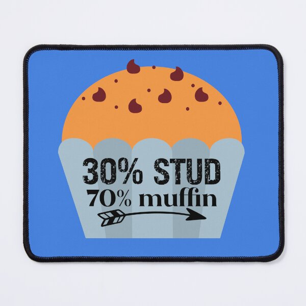 Item preview, 30% stud 70% muffin- stud muffin- dad muffin- fathers day shirt- dad gift- muffin shirt designed and sold by Janetlousart.
