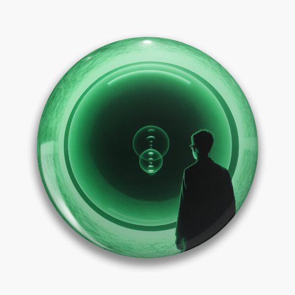 Item preview, The Enigmatic Green Portal: A Man's Encounter designed and sold by Splash-Arts.