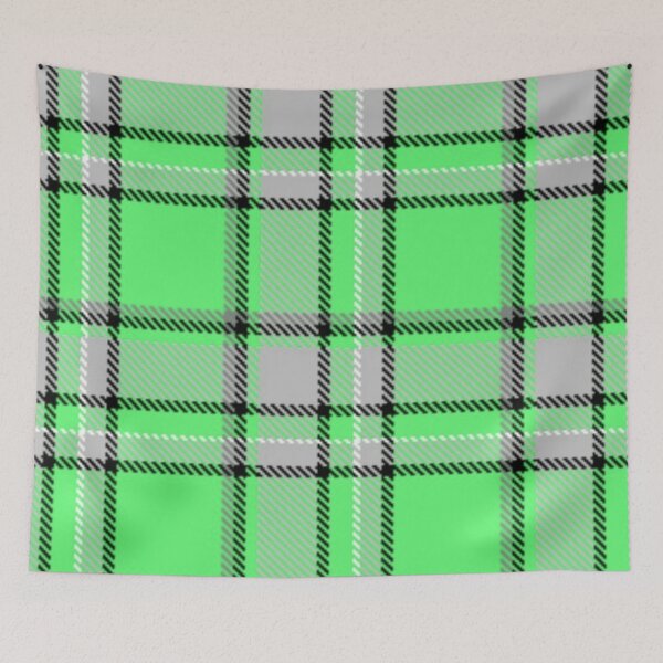 Item preview, Kooky Big Tartan Green designed and sold by Quooki.