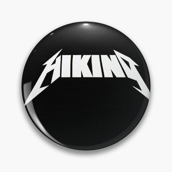Item preview, Heavy metal hiking fun lettering  designed and sold by SoulTrekking.