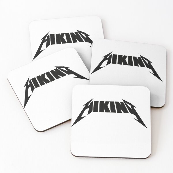 Item preview, Heavy metal hiking fun lettering  designed and sold by SoulTrekking.