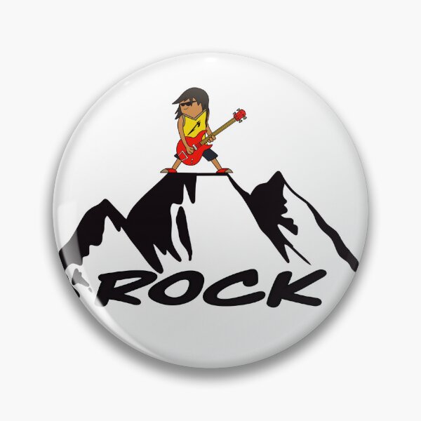 Item preview, Hiking rock Heavy metal hiking fun lettering  designed and sold by SoulTrekking.