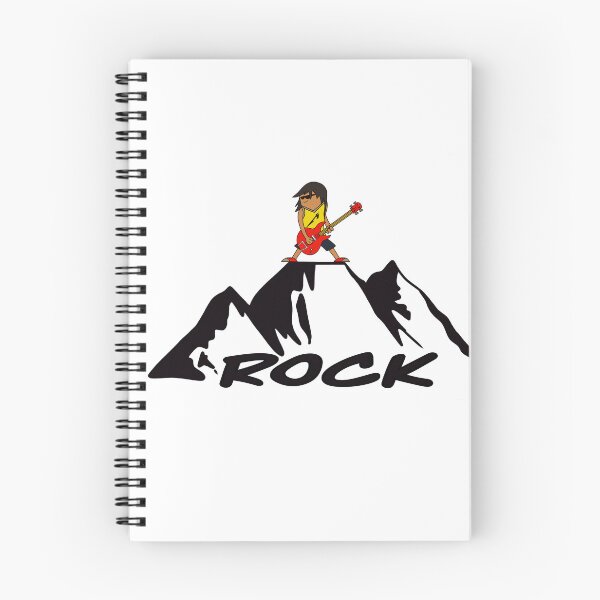 Item preview, Hiking rock Heavy metal hiking fun lettering  designed and sold by SoulTrekking.